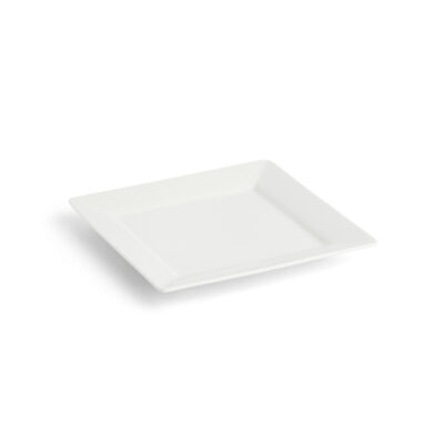 Platter - Classic White Square 25cm x 25cm