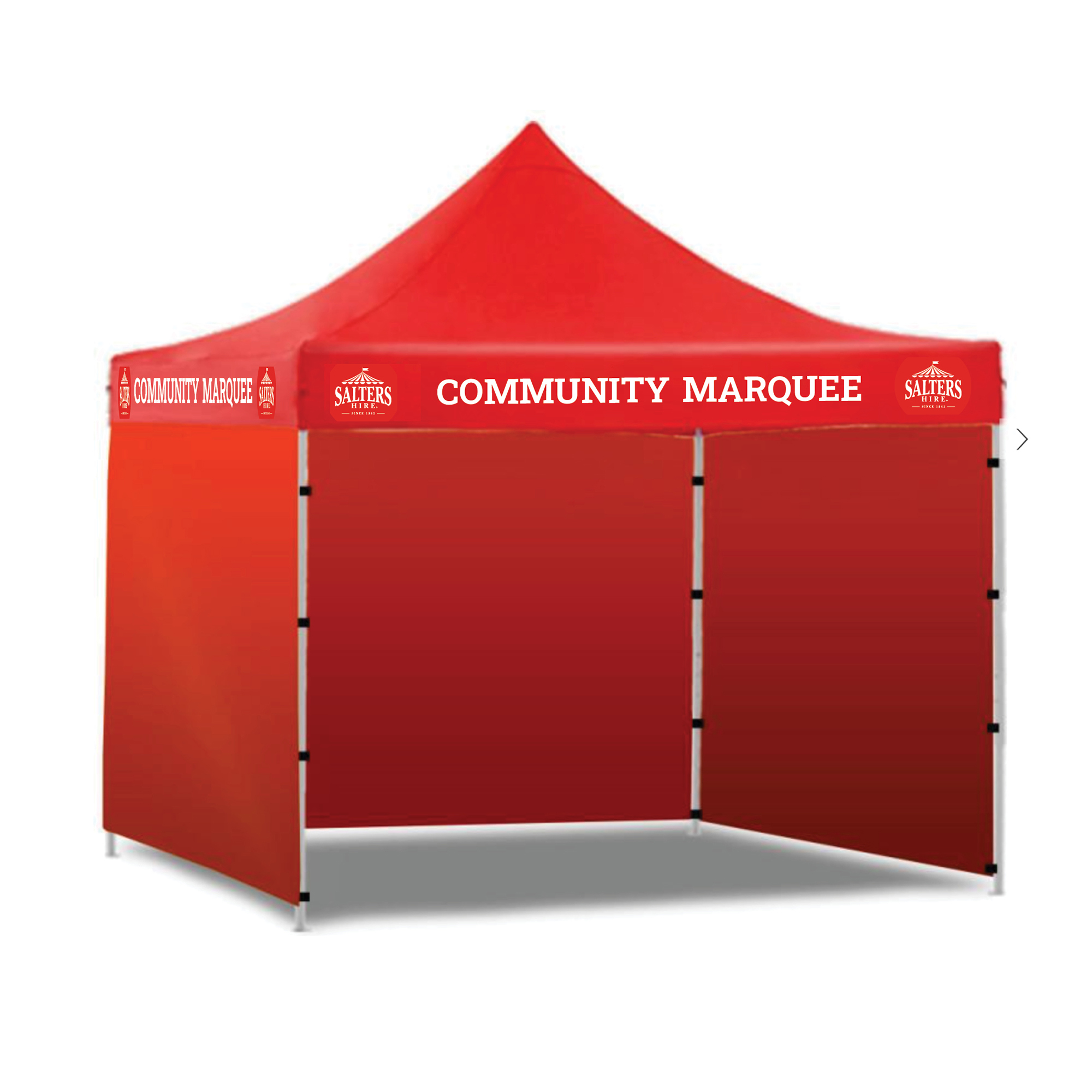 DIY Pop Up Tent 3x3m – Community Marquee - Salters Hire